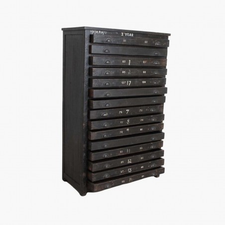 Apothecary Printers Letter Cabinet Smithers Antique Furniture £2,800.00 Kitchen Teak Wood product_features