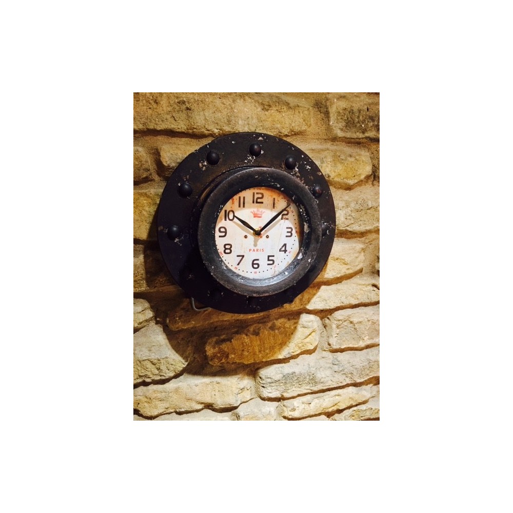 Vintage Nautilus Clock Smithers Designer Clocks £34.00 Iron product_features