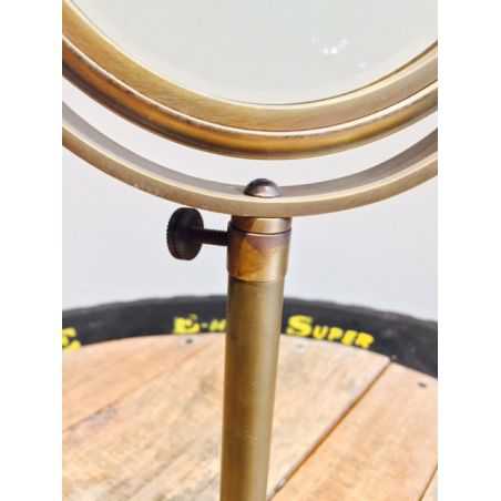 Vintage Brass Magnifier On Stand Smithers Archives Smithers of Stamford £93.75 Store UK, US, EU, AE,BE,CA,DK,FR,DE,IE,IT,MT,N...
