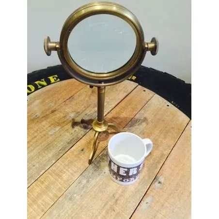 Vintage Brass Magnifier On Stand Smithers Archives &pound;86.00 product_features