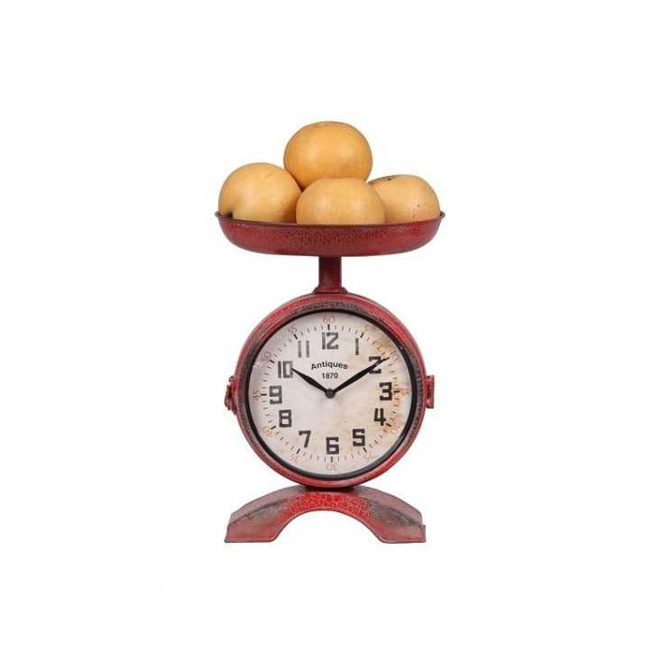 Retro Red Scales Clock Smithers Archives Smithers of Stamford £179.37 Store UK, US, EU, AE,BE,CA,DK,FR,DE,IE,IT,MT,NL,NO,ES,SE