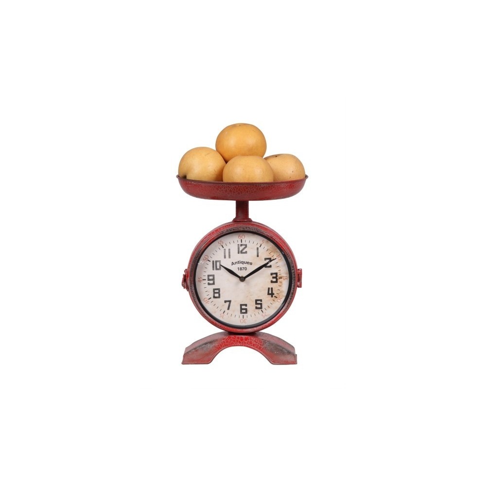Retro Red Scales Clock Smithers Archives £164.00 product_features