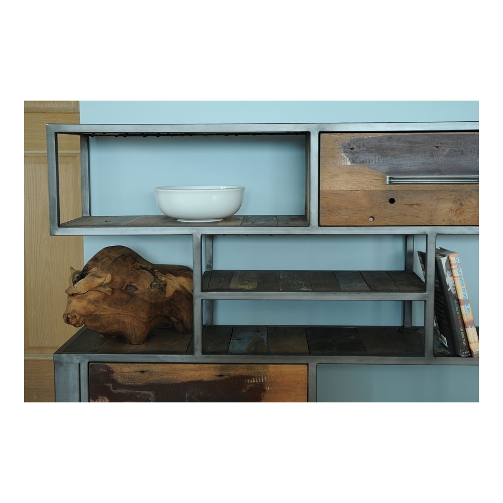 New York Shelf Smithers Reclaimed Wood Furniture £1,415.00 All Rooms Reclaimed Wood Oil Drum product_features