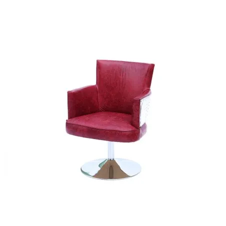Aviator Red Leather Chair Smithers Archives &pound;699.00 Office product_features