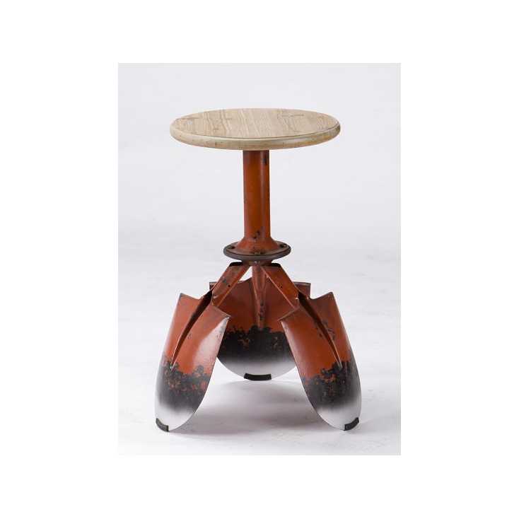 Spade Stool Home Smithers of Stamford £172.50 Store UK, US, EU, AE,BE,CA,DK,FR,DE,IE,IT,MT,NL,NO,ES,SE