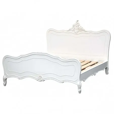 White Roccoco Bed Smithers Bedroom £916.00      product_features