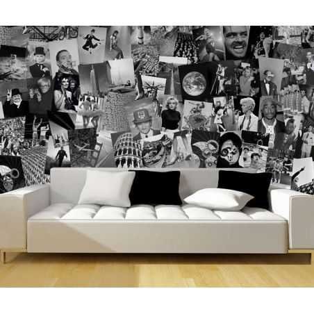 Iconic Collage Wallpaper Wallpaper Smithers of Stamford £61.25 Store UK, US, EU, AE,BE,CA,DK,FR,DE,IE,IT,MT,NL,NO,ES,SE