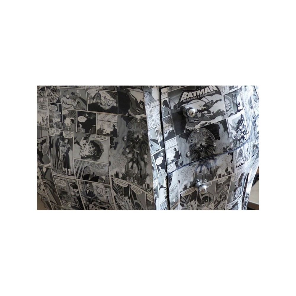 Batman Comic Console Chest Bombe Black and White Smithers Archives £550.00 product_features