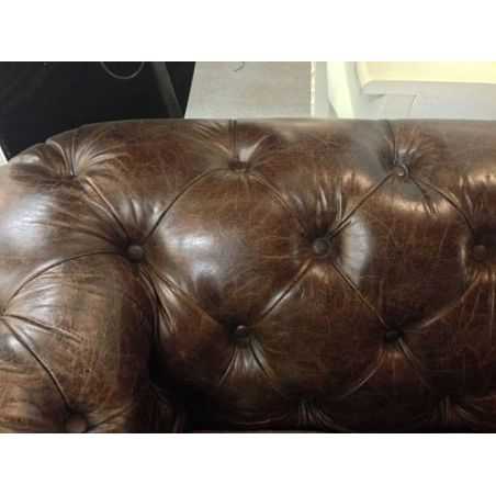 Vintage Distressed Leather Chesterfield Sofa Smithers Archives Smithers of Stamford £ 2,316.00 Store UK, US, EU, AE,BE,CA,DK,...