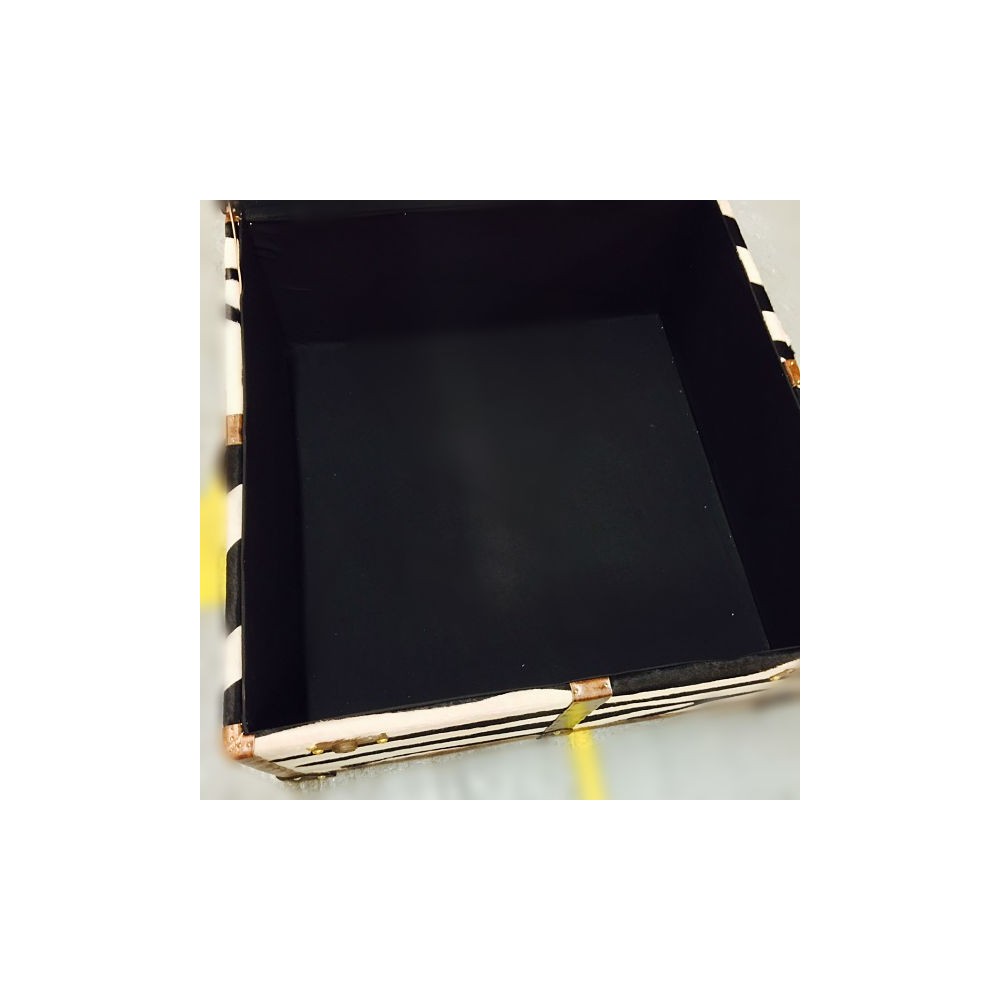 Zebra Hide Trunk Smithers Archives £1,306.00 All Rooms product_features