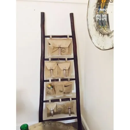 Canvas Utility Ladder Smithers Archives £223.00 All Rooms Bamboo product_features