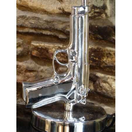 Gun Lamp Lighting Smithers of Stamford £125.00 Store UK, US, EU, AE,BE,CA,DK,FR,DE,IE,IT,MT,NL,NO,ES,SE