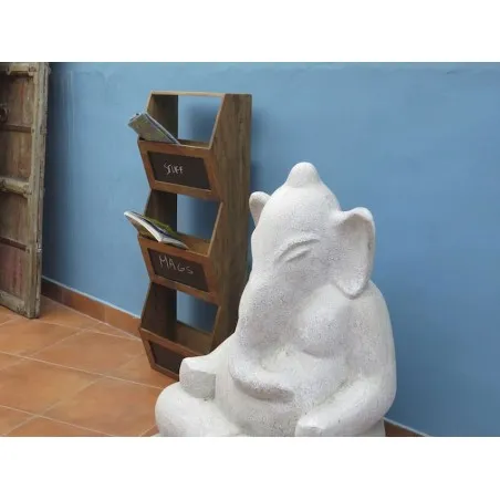 Storage Magazine Rack Smithers Archives £162.00 All Rooms Mango Wood product_features