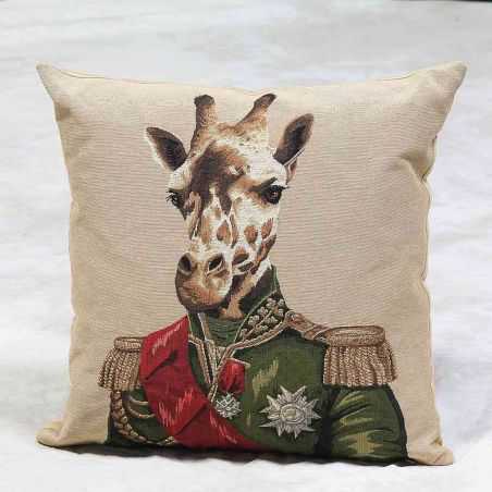 French Giraffe Cushion Home Smithers of Stamford £43.75 Store UK, US, EU, AE,BE,CA,DK,FR,DE,IE,IT,MT,NL,NO,ES,SE
