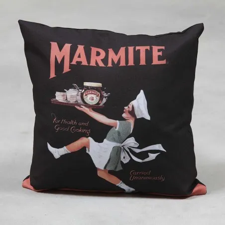 Vintage Style Marmite Cushion Smithers Archives £39.00 Living Room product_features