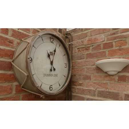 Drummer Clock Smithers Archives Smithers of Stamford £168.75 Store UK, US, EU, AE,BE,CA,DK,FR,DE,IE,IT,MT,NL,NO,ES,SE