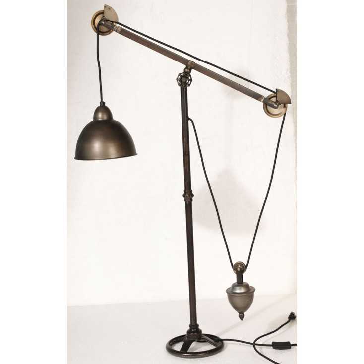 Pulley Floor Lamp Home Smithers of Stamford £ 273.00 Store UK, US, EU, AE,BE,CA,DK,FR,DE,IE,IT,MT,NL,NO,ES,SE