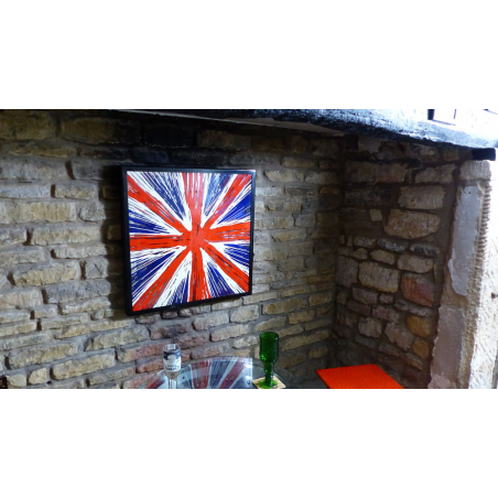 Pop Art Union Jack Abstract Vintage Wall Art  £ 300.00 Store UK, US, EU, AE,BE,CA,DK,FR,DE,IE,IT,MT,NL,NO,ES,SE