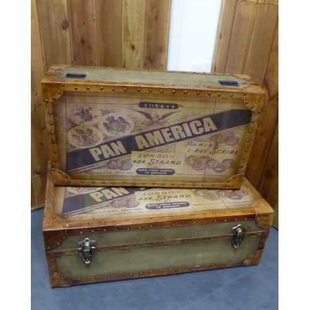 Pan America Trunk Smithers Archives Smithers of Stamford £ 335.00 Store UK, US, EU, AE,BE,CA,DK,FR,DE,IE,IT,MT,NL,NO,ES,SE