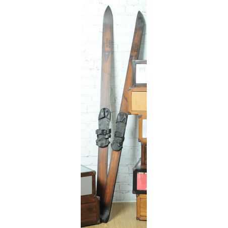 Vintage Time Traveller Ski Pair Smithers Archives Smithers of Stamford £198.75 Store UK, US, EU, AE,BE,CA,DK,FR,DE,IE,IT,MT,N...