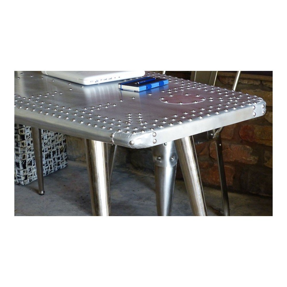 Aviator Wing Desk Smithers Archives £992.00 Aluminium product_features