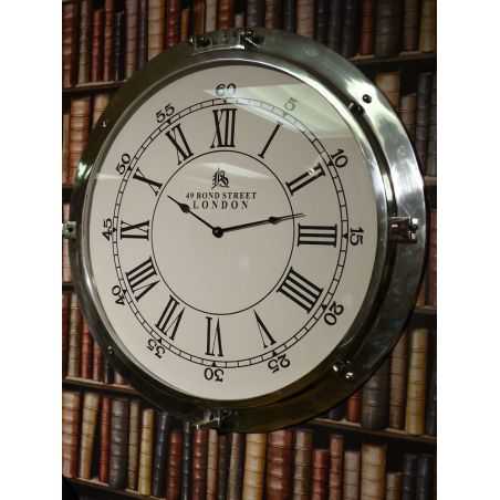Bond St Clock Home Smithers of Stamford £431.25 Store UK, US, EU, AE,BE,CA,DK,FR,DE,IE,IT,MT,NL,NO,ES,SE
