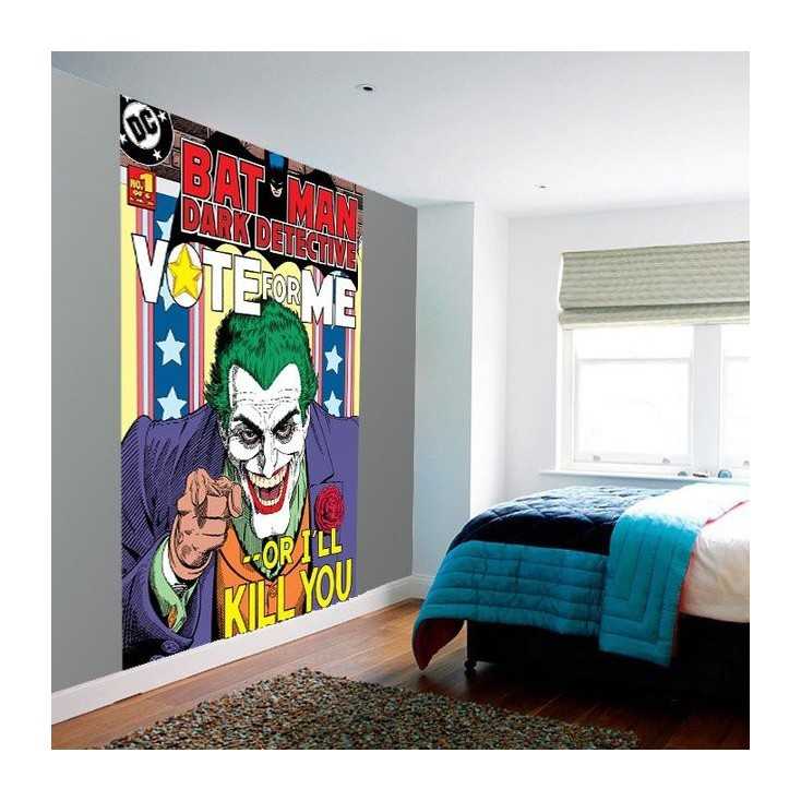 Joker Mural Home Smithers of Stamford £61.25 Store UK, US, EU, AE,BE,CA,DK,FR,DE,IE,IT,MT,NL,NO,ES,SE