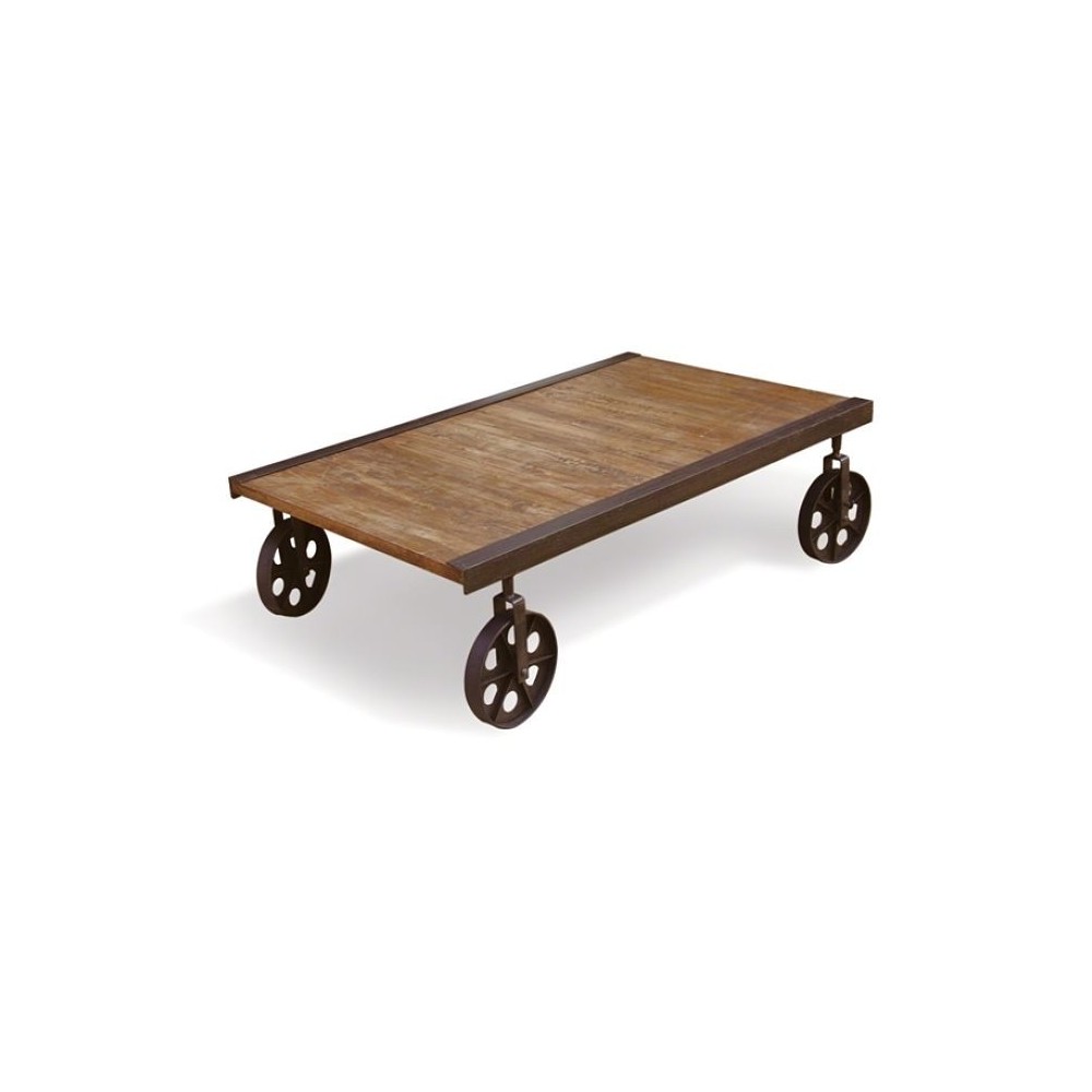 Vintage Helsing Industrial Coffee Table Smithers Archives £344.00 Living Room Mango Wood product_features