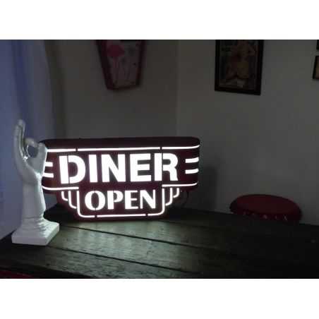 American Diner Sign Smithers Archives Smithers of Stamford £115.00 Store UK, US, EU, AE,BE,CA,DK,FR,DE,IE,IT,MT,NL,NO,ES,SE