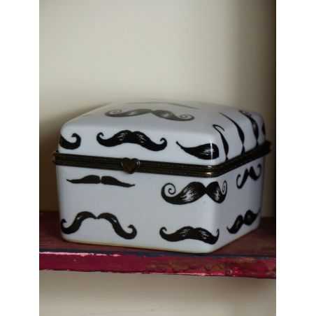 Moustache Trinket Box Smithers Archives Smithers of Stamford £15.00 Store UK, US, EU, AE,BE,CA,DK,FR,DE,IE,IT,MT,NL,NO,ES,SE