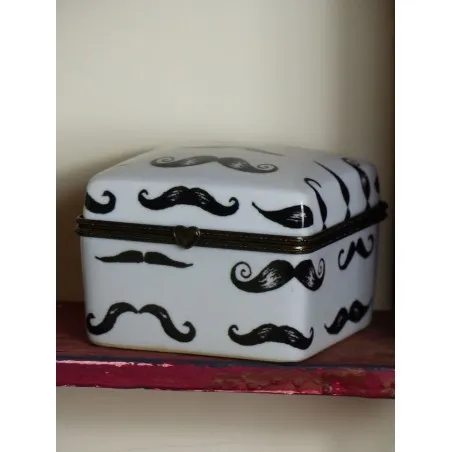 Moustache Trinket Box Smithers Archives £14.00      product_features