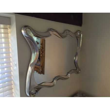 Quirky Silver Mirror Home Smithers of Stamford £ 180.00 Store UK, US, EU, AE,BE,CA,DK,FR,DE,IE,IT,MT,NL,NO,ES,SE
