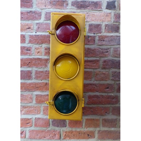 Home, Vintage Traffic light to lighten up your home lighting England