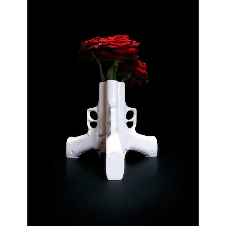 Gun Flower Vase Home Smithers of Stamford £ 36.00 Store UK, US, EU, AE,BE,CA,DK,FR,DE,IE,IT,MT,NL,NO,ES,SE