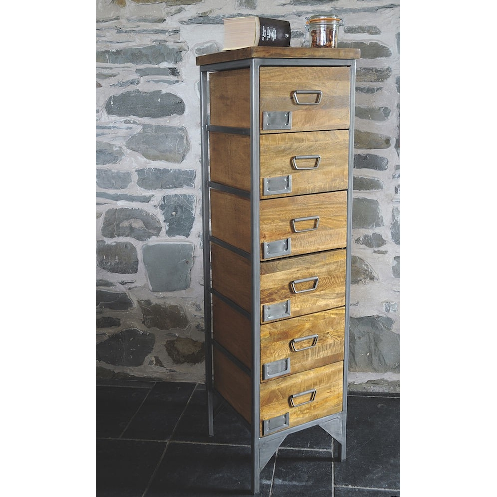 narrow tallboy chest of drawers