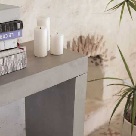 Concrete Console Table Hallway Smithers of Stamford £938.00 Store UK, US, EU, AE,BE,CA,DK,FR,DE,IE,IT,MT,NL,NO,ES,SE