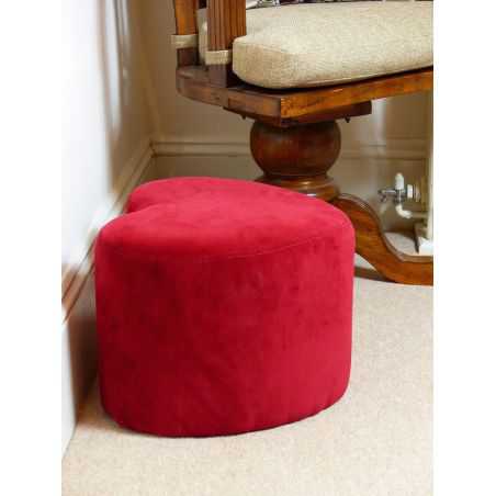 Heart Shaped Footstool Home Smithers of Stamford £50.00 Store UK, US, EU, AE,BE,CA,DK,FR,DE,IE,IT,MT,NL,NO,ES,SE
