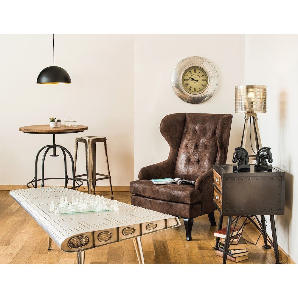 Vintage Helsing Bedside Cabinet Smithers Archives £456.00 Bedroom Fir Wood Iron product_features