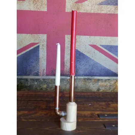 Chimney Double Candle Holder  Archives £41.00      product_features