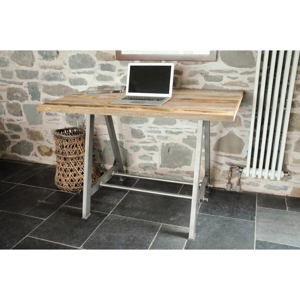 Urban Reclaimed Desk Smithers Archives £710.00 Office Mango Wood Steel product_features