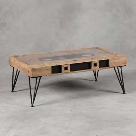 Cassette Tape Designer Coffee Table Home Smithers of Stamford £536.25 Store UK, US, EU, AE,BE,CA,DK,FR,DE,IE,IT,MT,NL,NO,ES,SE