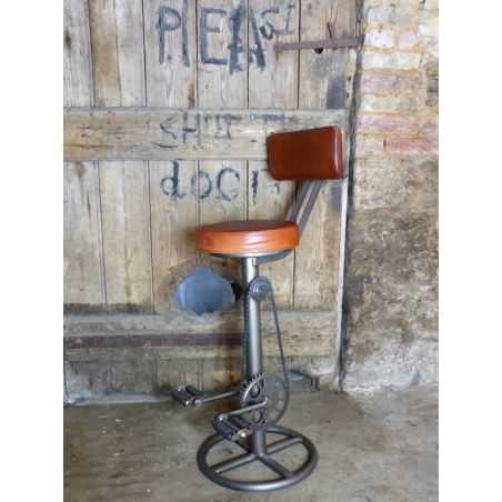 Vintage Bike Bar Stool Smithers Archives Smithers of Stamford £ 285.00 Store UK, US, EU, AE,BE,CA,DK,FR,DE,IE,IT,MT,NL,NO,ES,SE