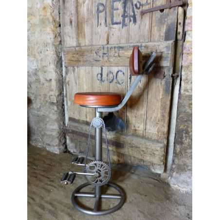 Vintage Bike Bar Stool Smithers Archives Smithers of Stamford £356.25 Store UK, US, EU, AE,BE,CA,DK,FR,DE,IE,IT,MT,NL,NO,ES,SE