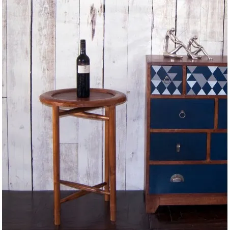 British Colonial Barber Tray Smithers Side Tables & Coffee Tables £205.00 Teak Wood product_features