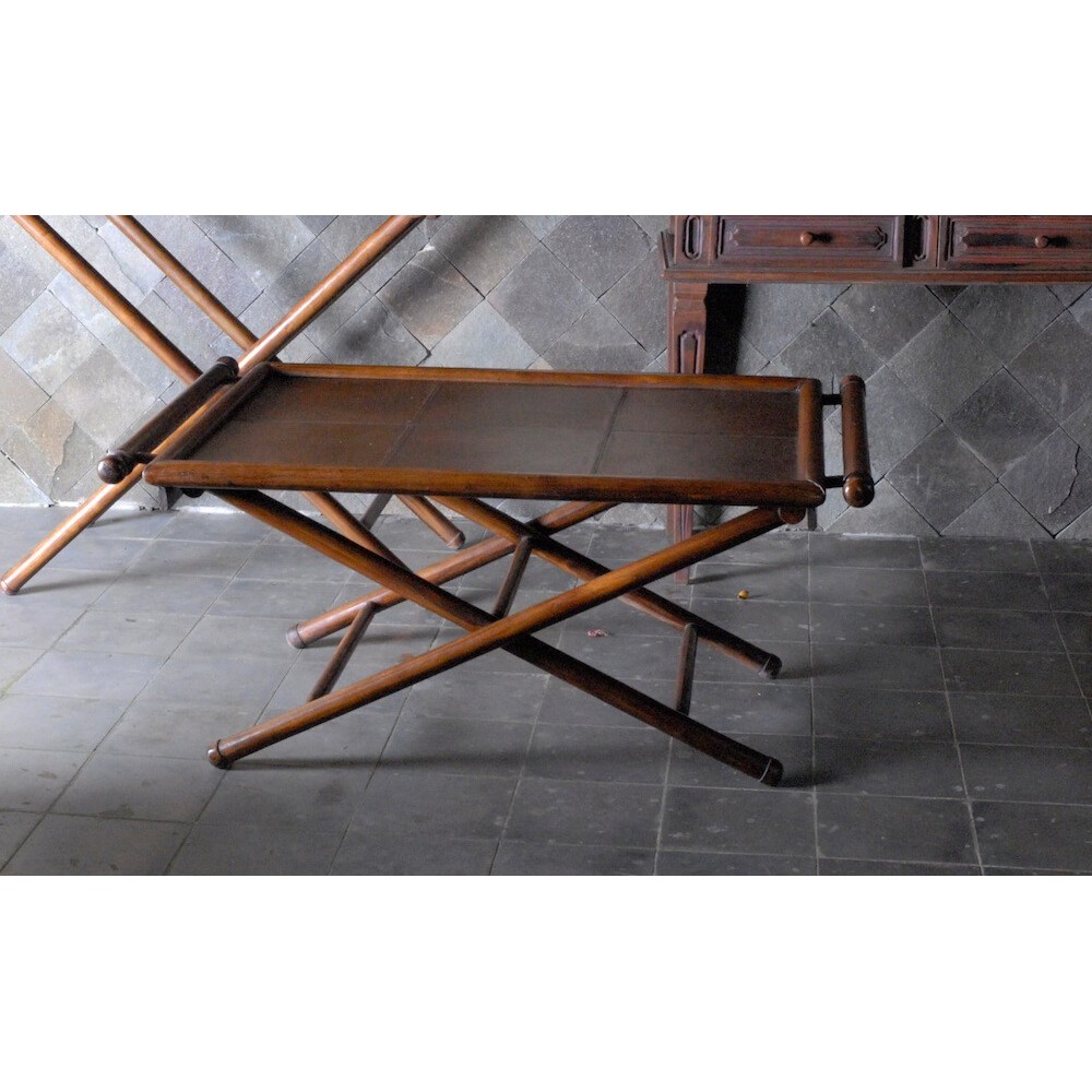 British Colonial Leather Coffee Table Smithers Archives £327.00 Teak Wood product_features