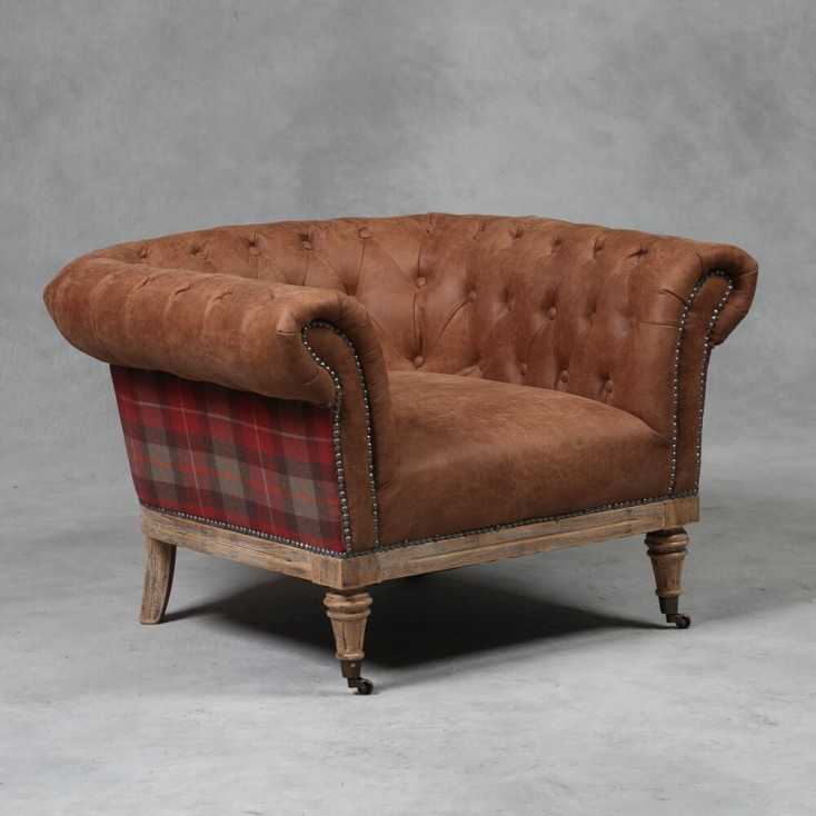 Tartan Chesterfield Armchair Smithers Archives  £ 957.00 Store UK, US, EU, AE,BE,CA,DK,FR,DE,IE,IT,MT,NL,NO,ES,SE