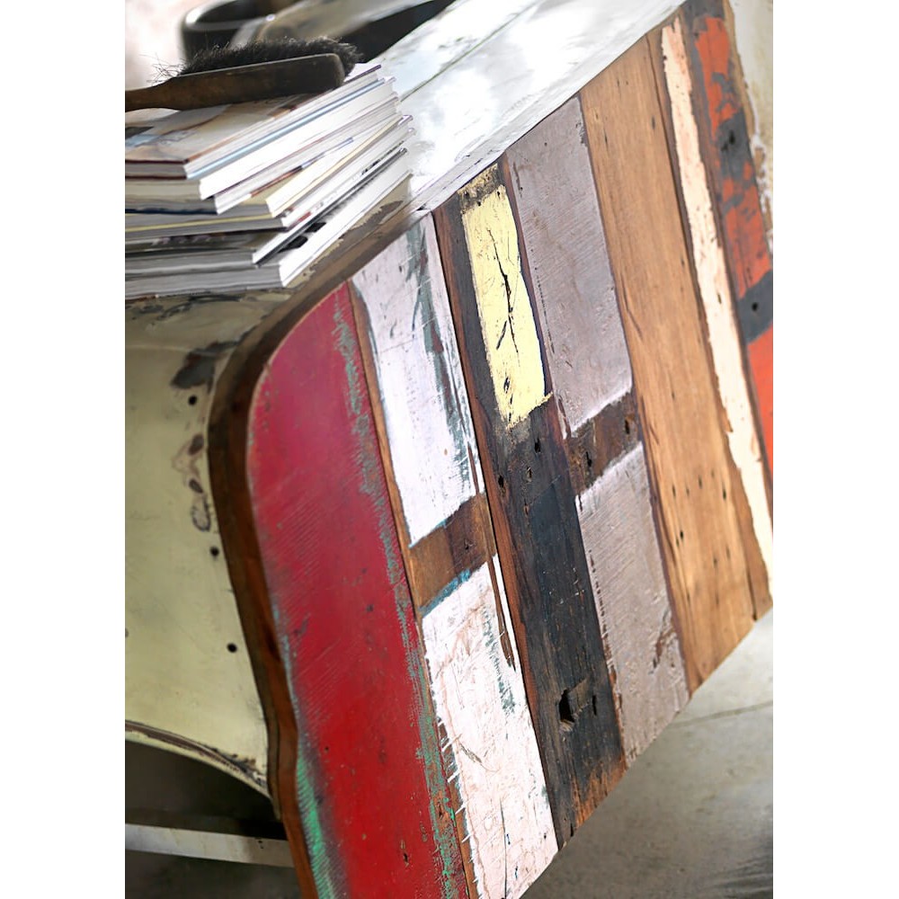 Upcycled Car Taxi Sofa Smithers Furniture £2,750.00 Bar Reclaimed Boat Wood product_features