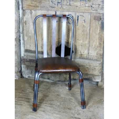 Aviator Iron Chair Smithers Archives Smithers of Stamford £330.00 Store UK, US, EU, AE,BE,CA,DK,FR,DE,IE,IT,MT,NL,NO,ES,SE