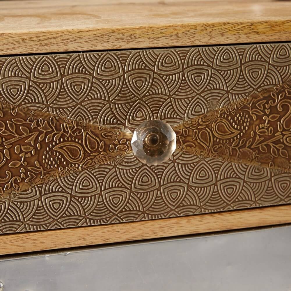 Reclaimed Chic Tv Unit Smithers TV Units £871.00 Living Room Reclaimed Wood Recycled Steel product_features