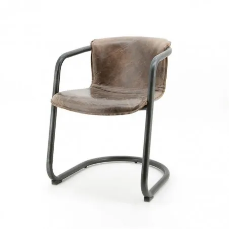 Leather Industrial Dining and Office Chairs Smithers Chairs &pound;477.00 Kitchen Diner Steel product_features